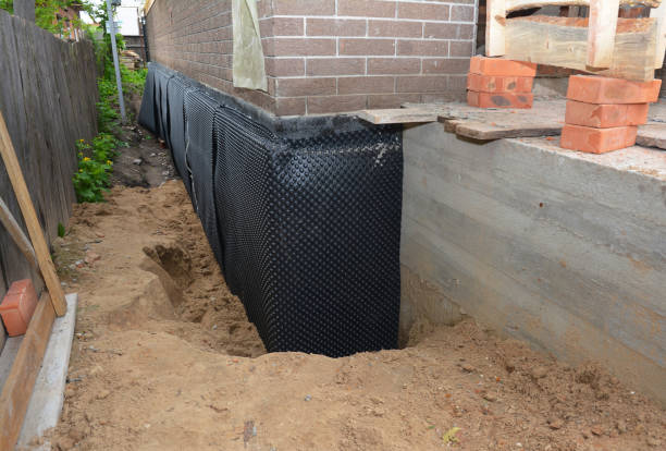 SJ Waterproofing Pros technician performing targeted Crawl Space Encapsulation assessment in Irwin, OH